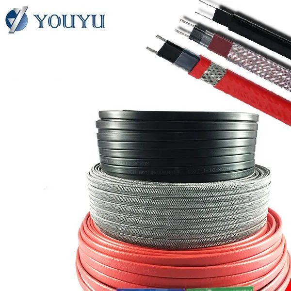 Ice Defrost Safety Anti-Explosion Self Regulating Heating Cable Eac Heat Tracing Cable Self-limited Heat Wire photo-3