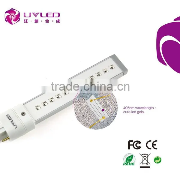 Factory Sale New 405nm 9w Nail uv Lamp Bulb for Nail Art/Nail Curing Replacement for UV Bulb 12s Curing Time 10000h Long Life photo-2