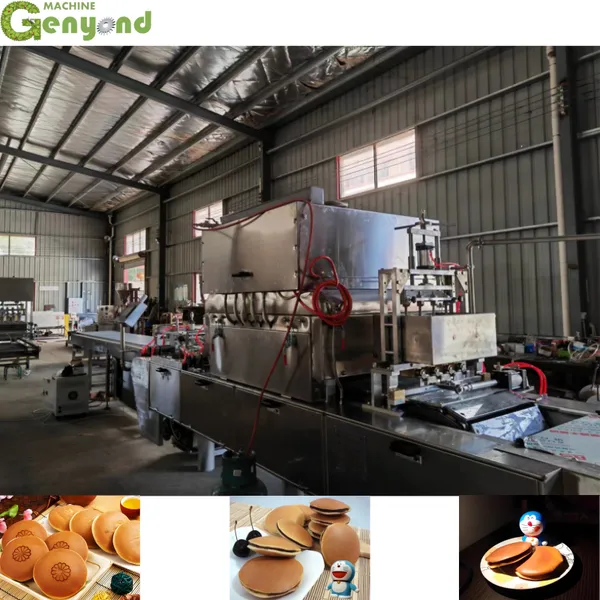 Hot Sale Sandwich Pancake Making Machine/ Dorayaki Automatic Pancake Machine/ Sandwich Pancake Line photo-4