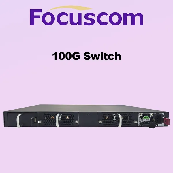 32-Port 100G QSFP28 Data Center Switch, High-Performance L3 Managed Aggregation Fiber Switch for Cloud Computing & TOR Focuscom S6670-32QC photo-4
