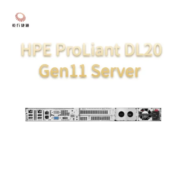 HPE ProLiant DL20 Gen11 Rack Server ，flash Storage System，1U Rackmount Server Sales photo-4