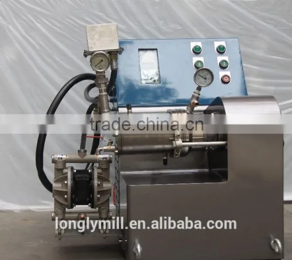 Micro Bead Mill Which is Sample Testing Machine With Tank and Mixer
