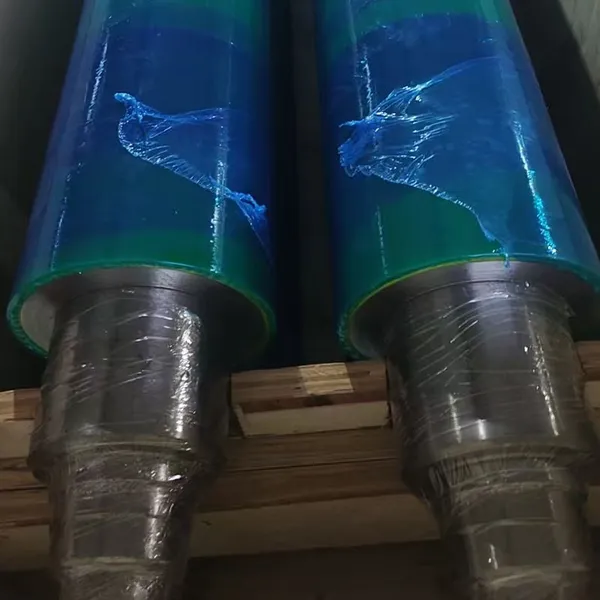 Wear Resistant NBR Rubber Roller for Offset Printing Machine Steel Core photo-5