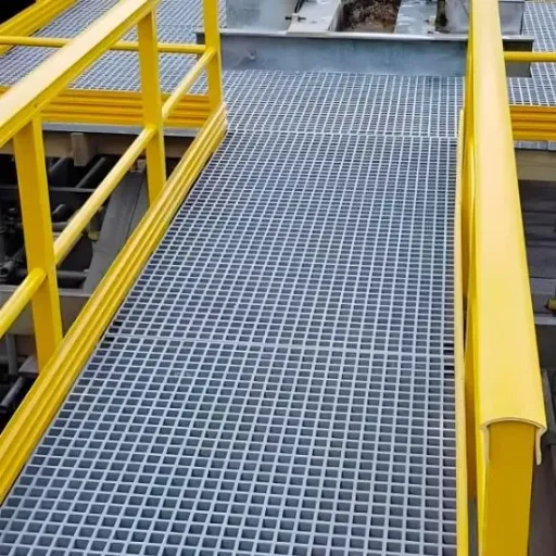 FRP Grating Used in Marine Docks and Offshore Platforms, Saltwater Resistant photo-2