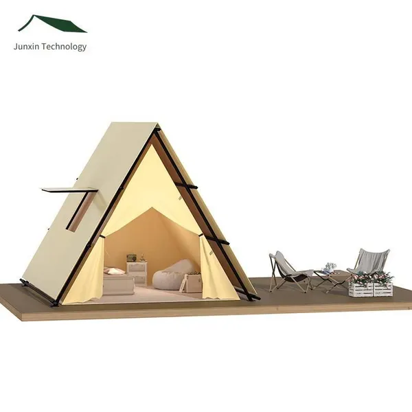 Junxin Coody Cool World Hotel Tents, Internet-famous Homestay Tents for Scenic Spots and Camps, A-shaped Tents for Team Building and Extended Stay Accommodation photo-3