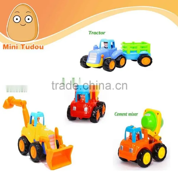 2015 Most Popular Cute Cartoon Design Mini Plastic Friction Toy Car MTHX326