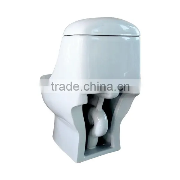 Hot Selling Ceramic Siphonic One Piece Toilet Prices W9037 photo-5