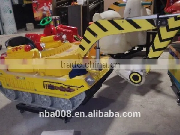 2015 Children's Toys Mini Electric Riding Machines Amusement Park Kids Mini Excavator photo-3