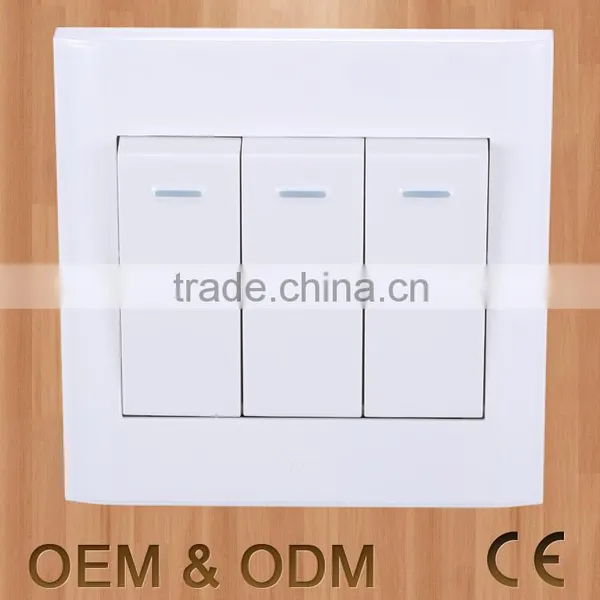 Top sales push button switch, light switch or lighting switch