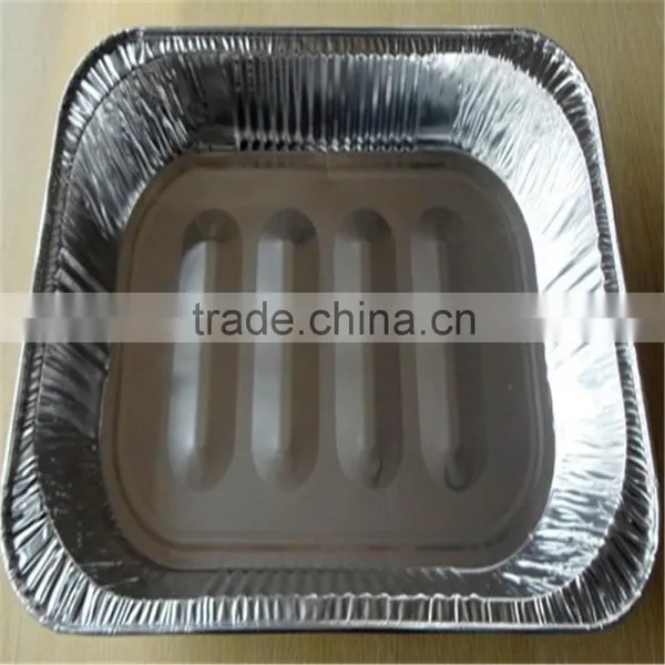 FDA, BRC, HACCP, KOSHER Lubricated Aluminum Foil to Make Food Container photo-4