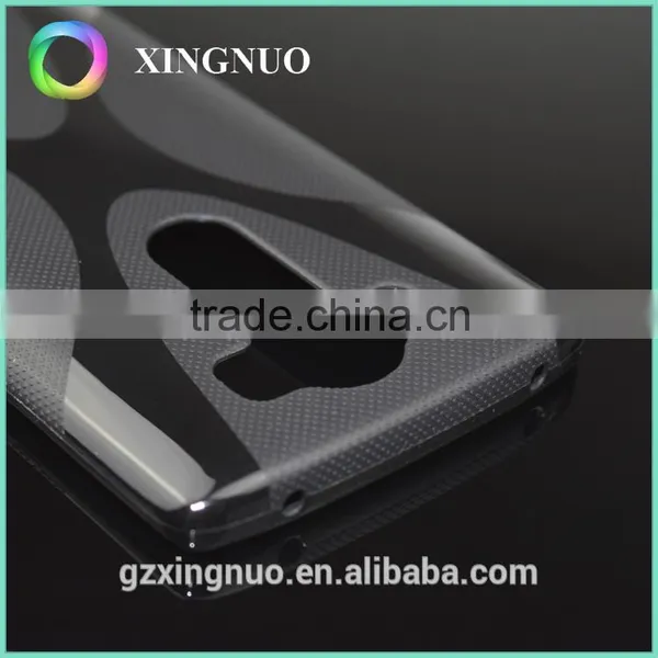 Slim Transparent Crystal Clear TPU Back Cover for LG G4 Pro photo-4