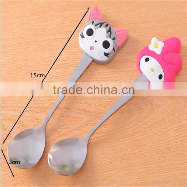 Eco-friendly Custom Stainless Steel Kids Spoon photo-5