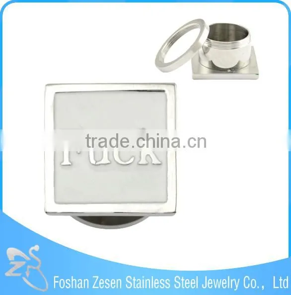 TP011380 China Factory Stainless Steel Ear Plug Gay Pink Sexy Body Piercing Jewelry photo-3