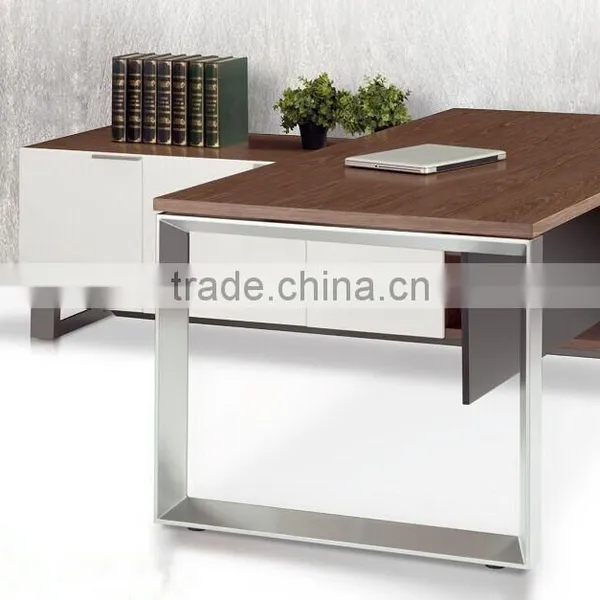 Office Table Executive CEO Desk Office Desk With Credenza photo-3