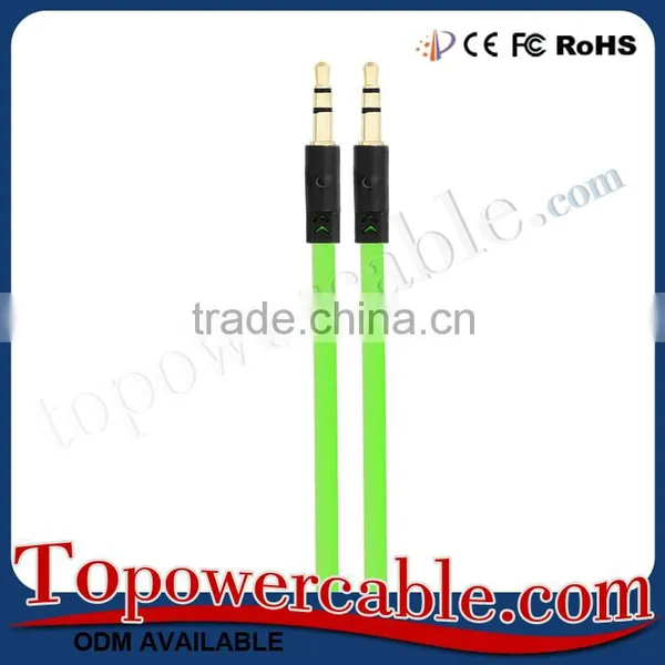 3.5 mm Dual Male To Male Audio Video Cables For Samsung Galaxy Smart Phones photo-5