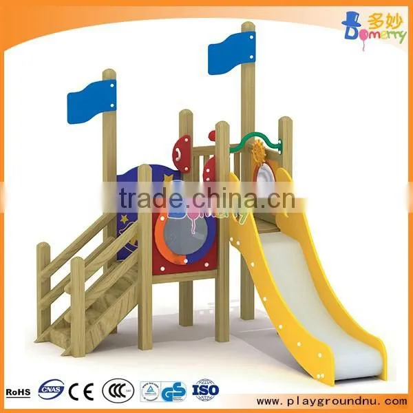 Multi-Activity Kindergarten Kids Themed Outdoor Play Area Equipments