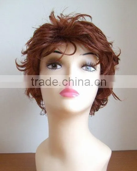Unproceesed Brazilian Human Hair Full Lace Wig Curly Full Cuticle Human Hair Wig photo-5