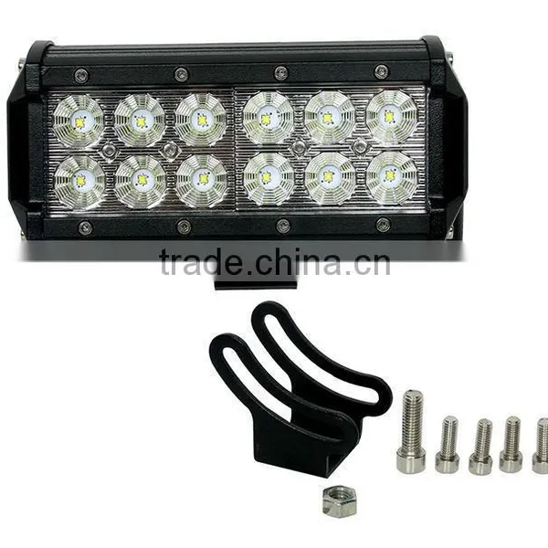 36w 7" Led 4x4 Atv Light Bar Reflector photo-2