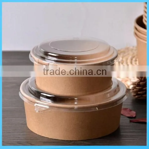Disposable Food Grade Paper Salad Bowl/ Cup