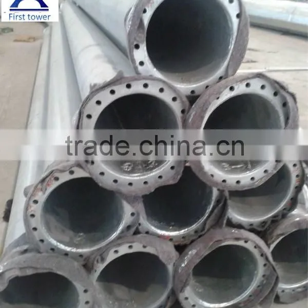 11kv 33kv 66kv Transmission Line Steel Pole Tower photo-3
