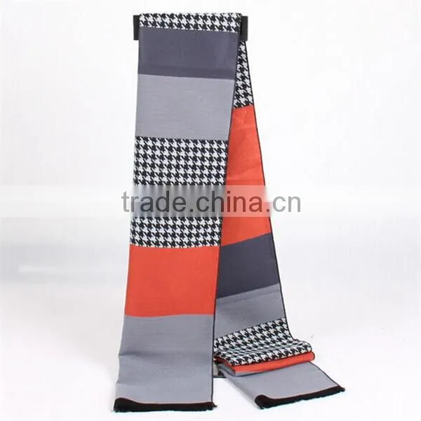 2015 New Quality Men Fleece Plaid Long Blanket Scarf photo-5