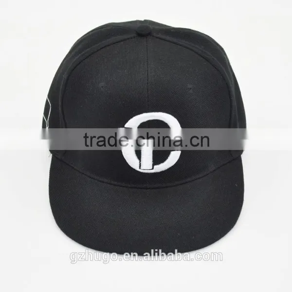 OEM Customized Top Design Cool Fashion Good Quailty Embroidered Unisex Adjustable Fitted Hip-Hop Bboy Flat Brim Snapback Cap photo-3