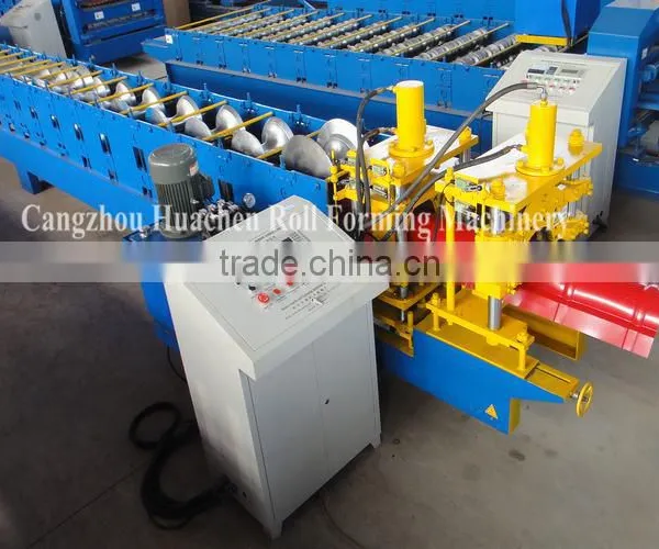 Metal Roof Ridge Cap Roll Forming Machine, Ridge Cap Tile Roll Forming Machine photo-4