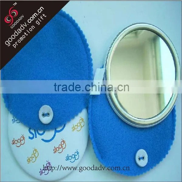2015 Hot Selling Wholesale Promotion Folding Mini Makeup Mirror / Lovely Makeup Mirror photo-5