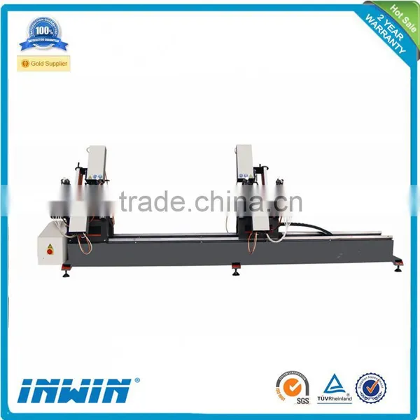 PVC Profile Two-head Water-slot Milling Machine for UPVC Window Making