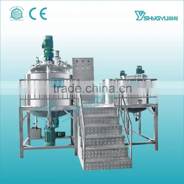 China Guangzhou Shangyu Emulsify Tank High Shear Emulsifying Tank