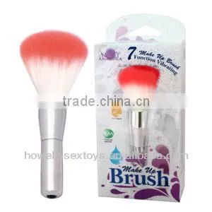 7 Functions Vibrating Make Up Brush Sex Toys