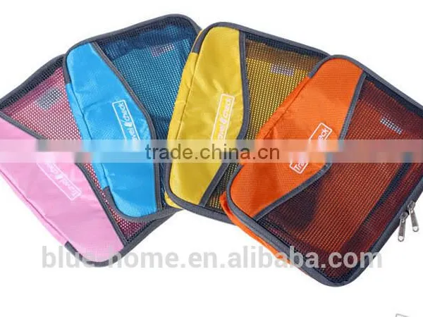 Hot New Design Portable Zipper Tote Trip Clothing Storage Bags Large Size Foldable Net Pouch photo-2