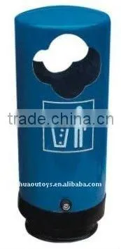 Outdoor Plastic Trash Bin