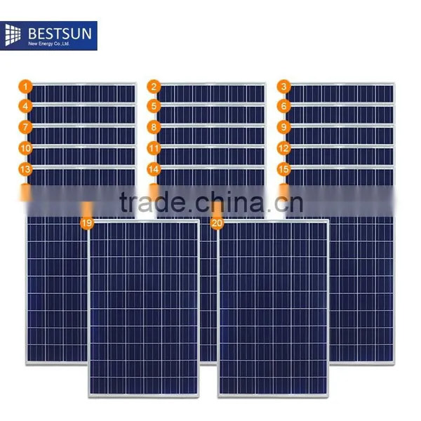 Whole House Use 5kw off Grid pv Portable Solar Electric Energy System photo-3