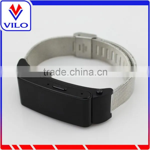 New Arrival Silver Stainless Steel Band Strap For Huawei B2 photo-6