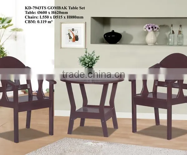 Wooden Garden Table Set