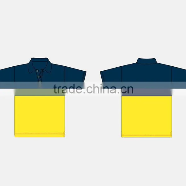 Custom Polyester Good Sale Blue Sublimation Polo Shirt photo-5