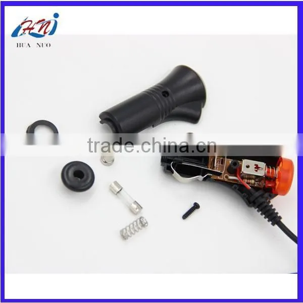 Car Cigarette Lighter Plug With Switch,led Light to Spring Cable photo-3