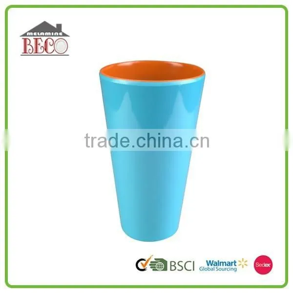 Bright Color Round Melamine Yellow Cup photo-4