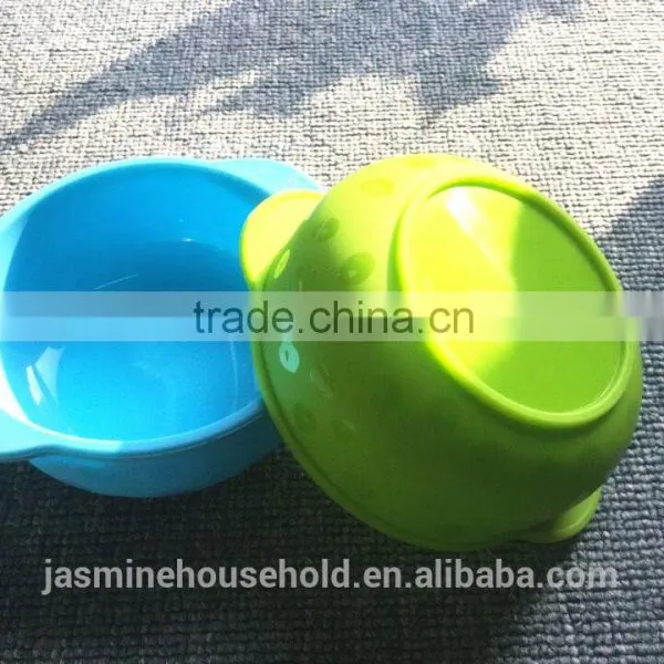 Flexible Food Grade Silicone Feeding Bowls for Baby, Trainning Bowls for Eating photo-2