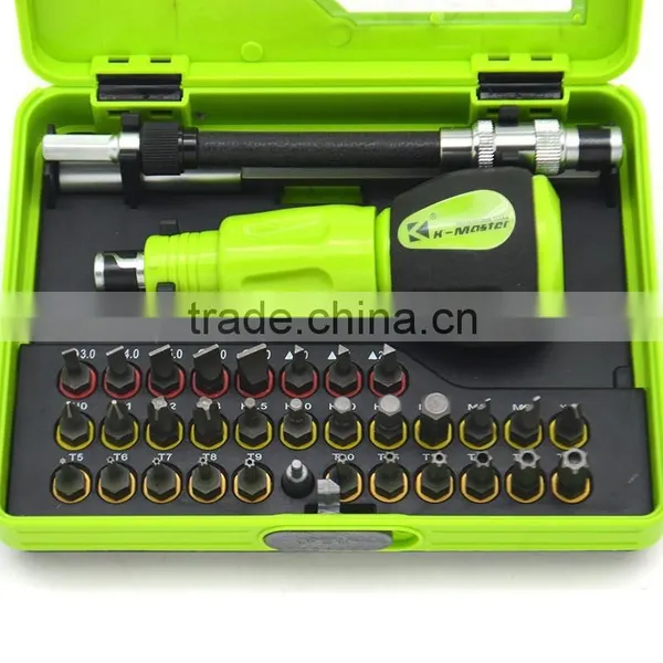 34pc in 1multi-function Precision Screwdriver Slotted Phillips Tool Set photo-5