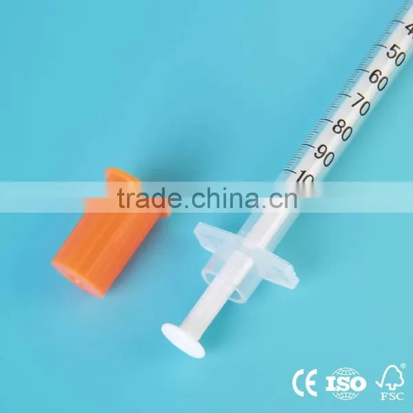 Disposable U-100 Insulin Syringe photo-3