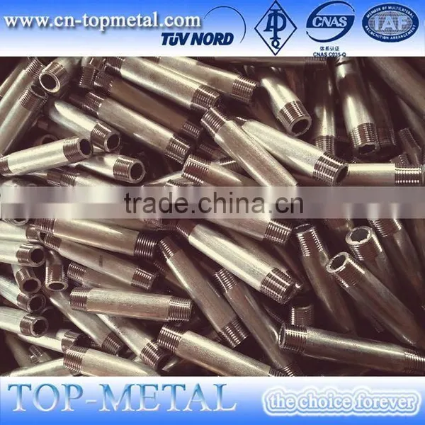 Carbon Steel Pipe Fitting Welded Long & Short Thread Nipple photo-2
