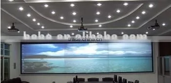 110" Factory price in-ceiling electric projector screen for home cinema