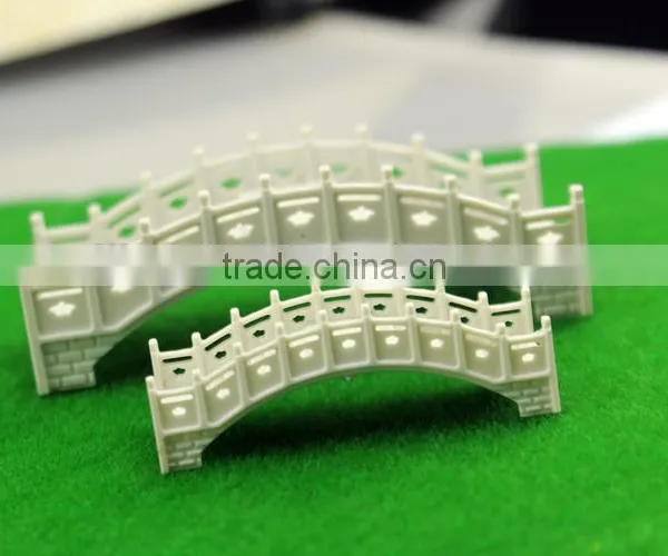 Hand Building Sand Table Background Material Landscape Design Arch Bridge Model photo-2
