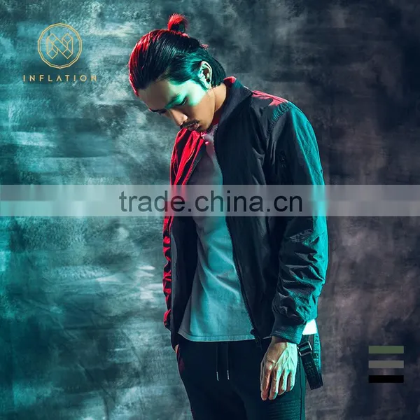 Blank Baseball Jerseys Wholesale Satin Baseball Jacket photo-4