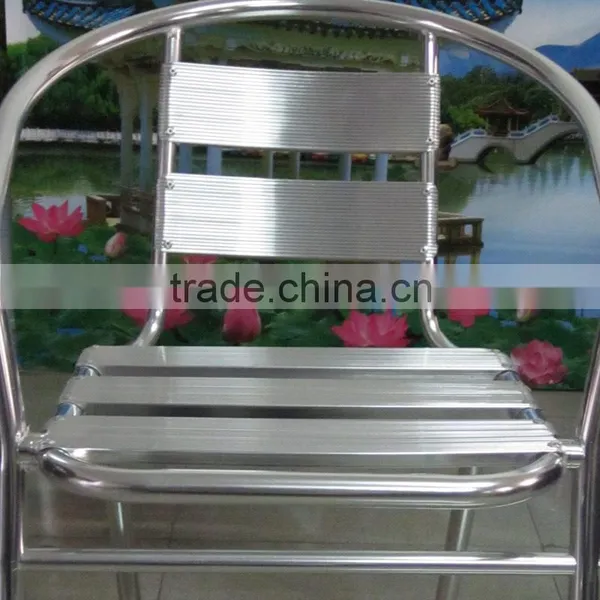 00 Aluminum Furniture Modern Light Weight Stacking Bar Chair YC002A photo-6