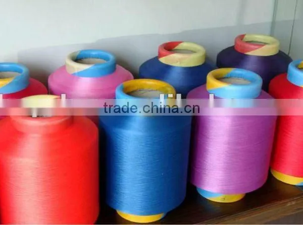 100% Polyester 450D/192F DOPE DYED YARN