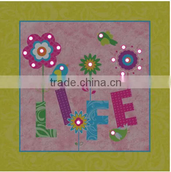 Children Gift Cartoon Style Lighted up Canvas Printing photo-4