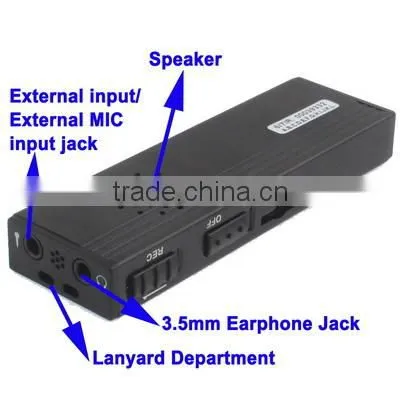 Support TF Card Telephone Recording Digital Voice Recorder MP3 Player With 4GB Memory photo-4